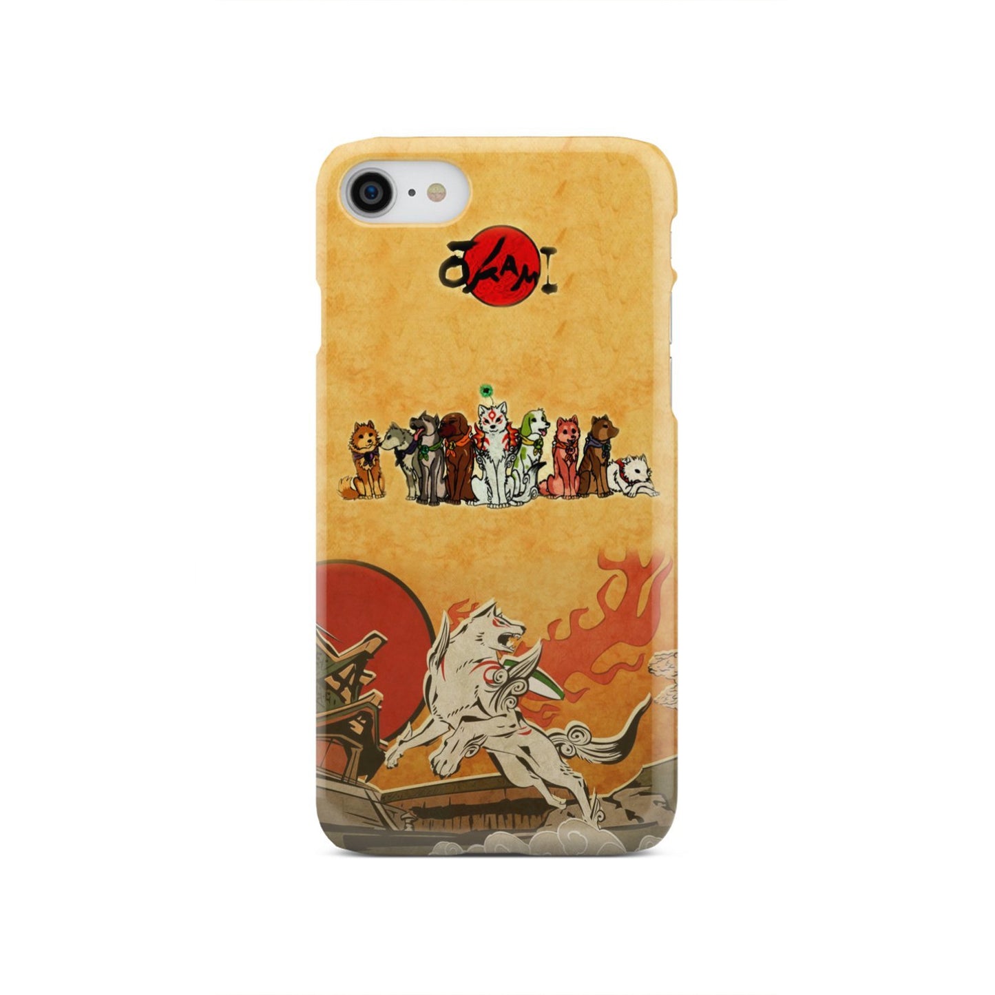 Okami and the Satomi Canine Warriors Phone Case iPhone SE 2020