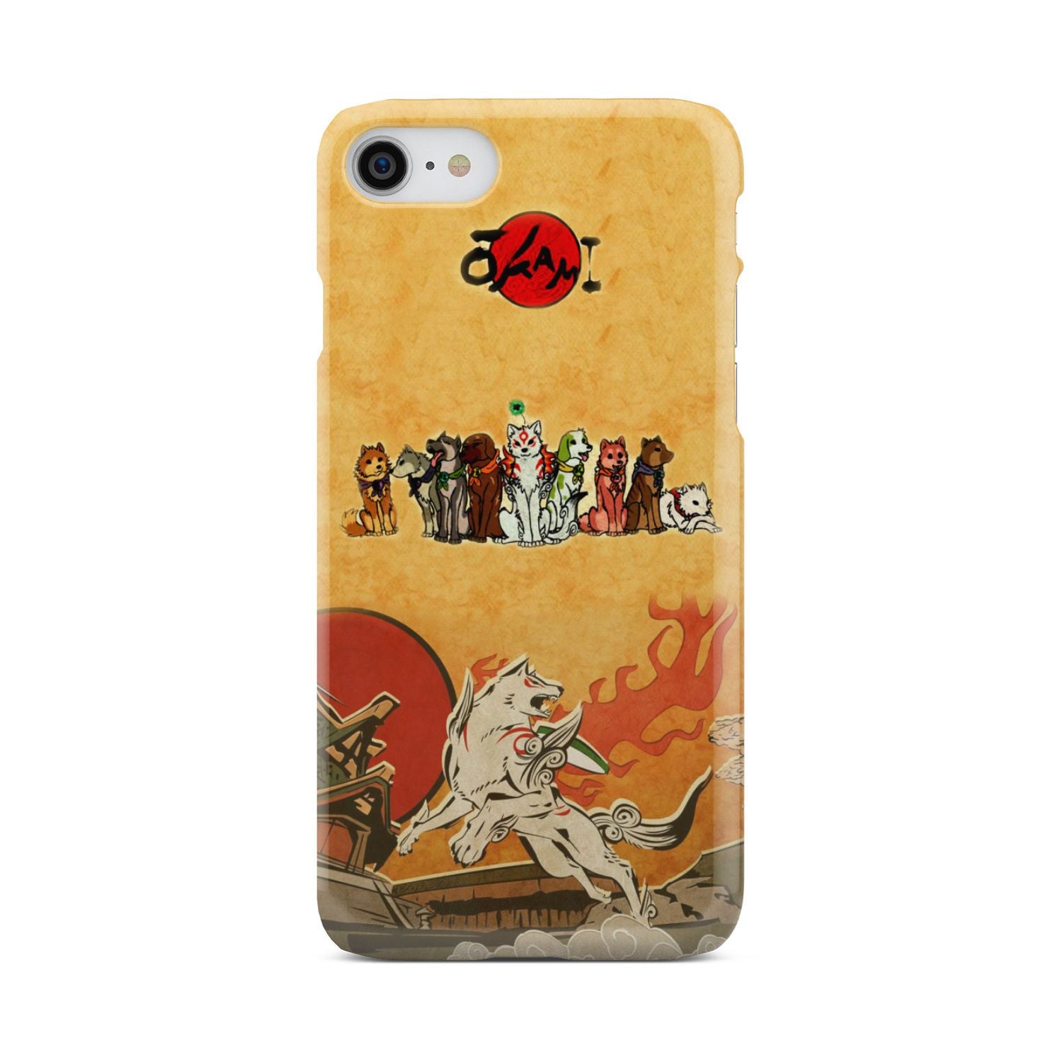 Okami and the Satomi Canine Warriors Phone Case iPhone 7