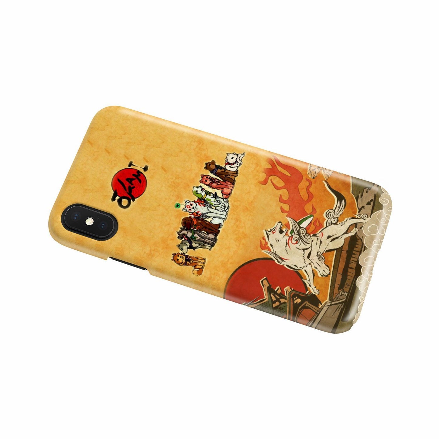 Okami and the Satomi Canine Warriors Phone Case
