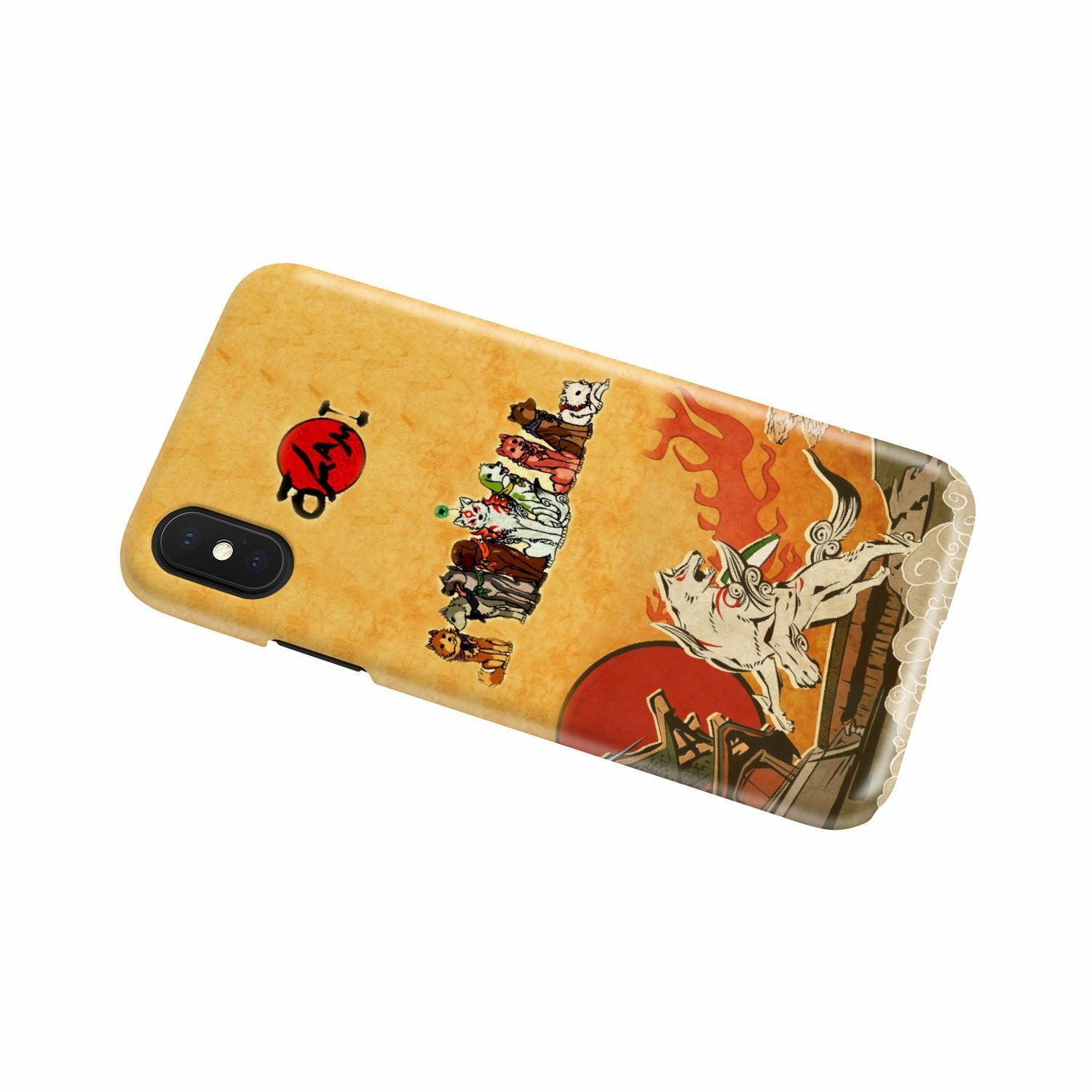 Okami and the Satomi Canine Warriors Phone Case