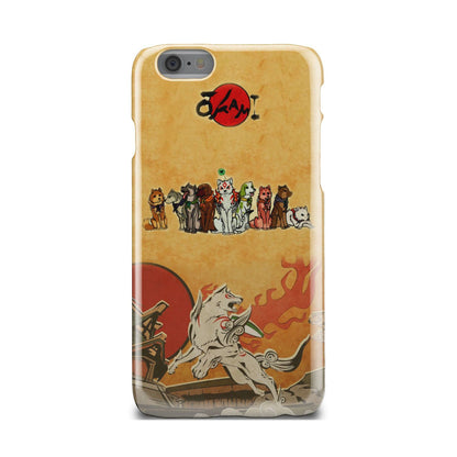 Okami and the Satomi Canine Warriors Phone Case iPhone 6s