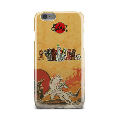 Okami and the Satomi Canine Warriors Phone Case iPhone 6