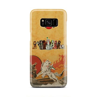 Okami and the Satomi Canine Warriors Phone Case Samsung Galaxy S8