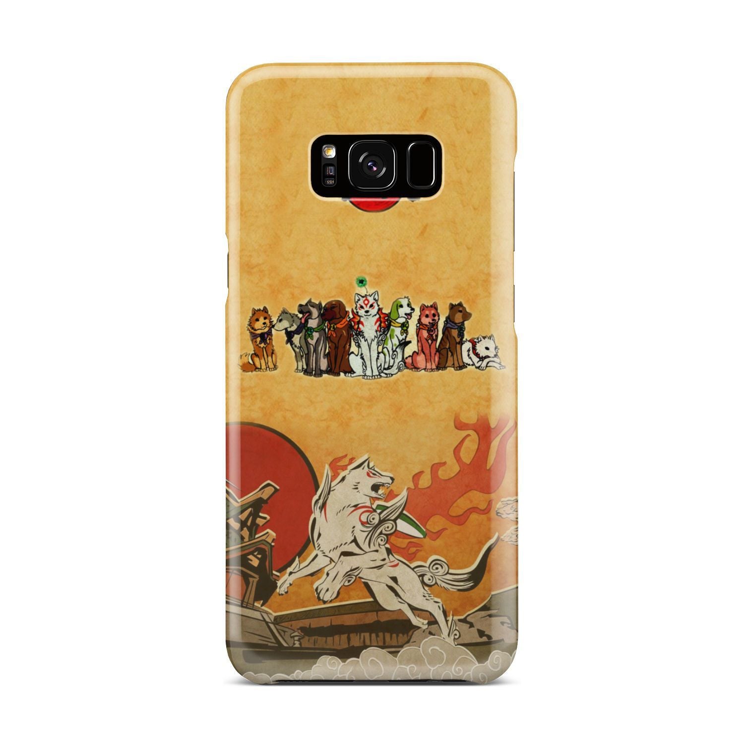 Okami and the Satomi Canine Warriors Phone Case Samsung Galaxy S8 Plus