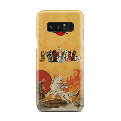 Okami and the Satomi Canine Warriors Phone Case Samsung Galaxy Note 8