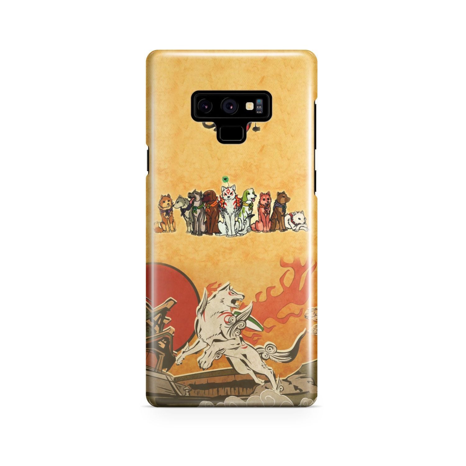 Okami and the Satomi Canine Warriors Phone Case Samsung Galaxy Note 9