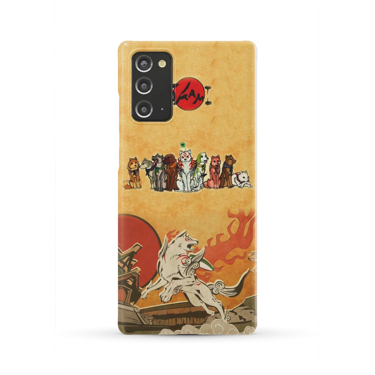 Okami and the Satomi Canine Warriors Phone Case Samsung Galaxy Note 20