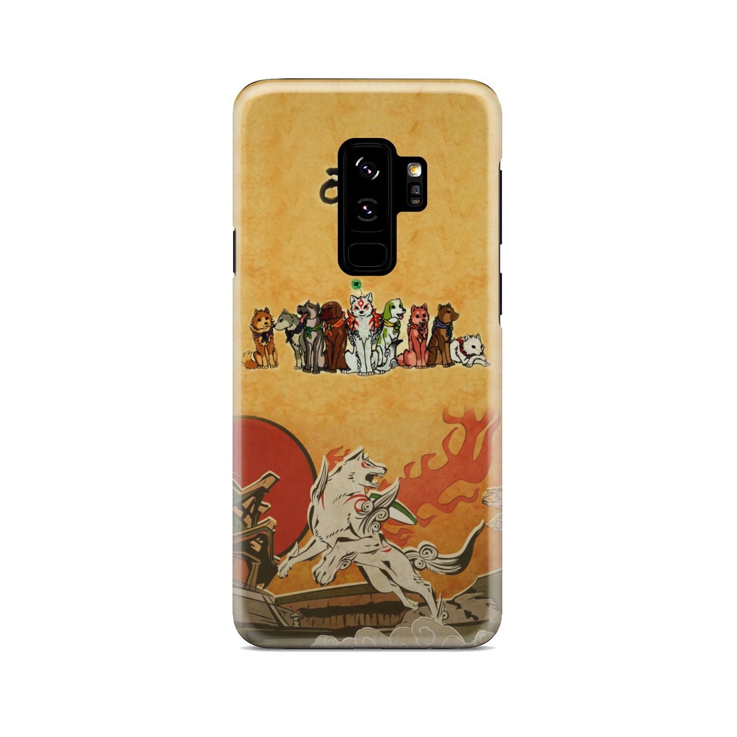 Okami and the Satomi Canine Warriors Phone Case Samsung Galaxy S9 Plus