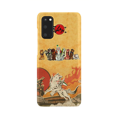 Okami and the Satomi Canine Warriors Phone Case Samsung Galaxy S20