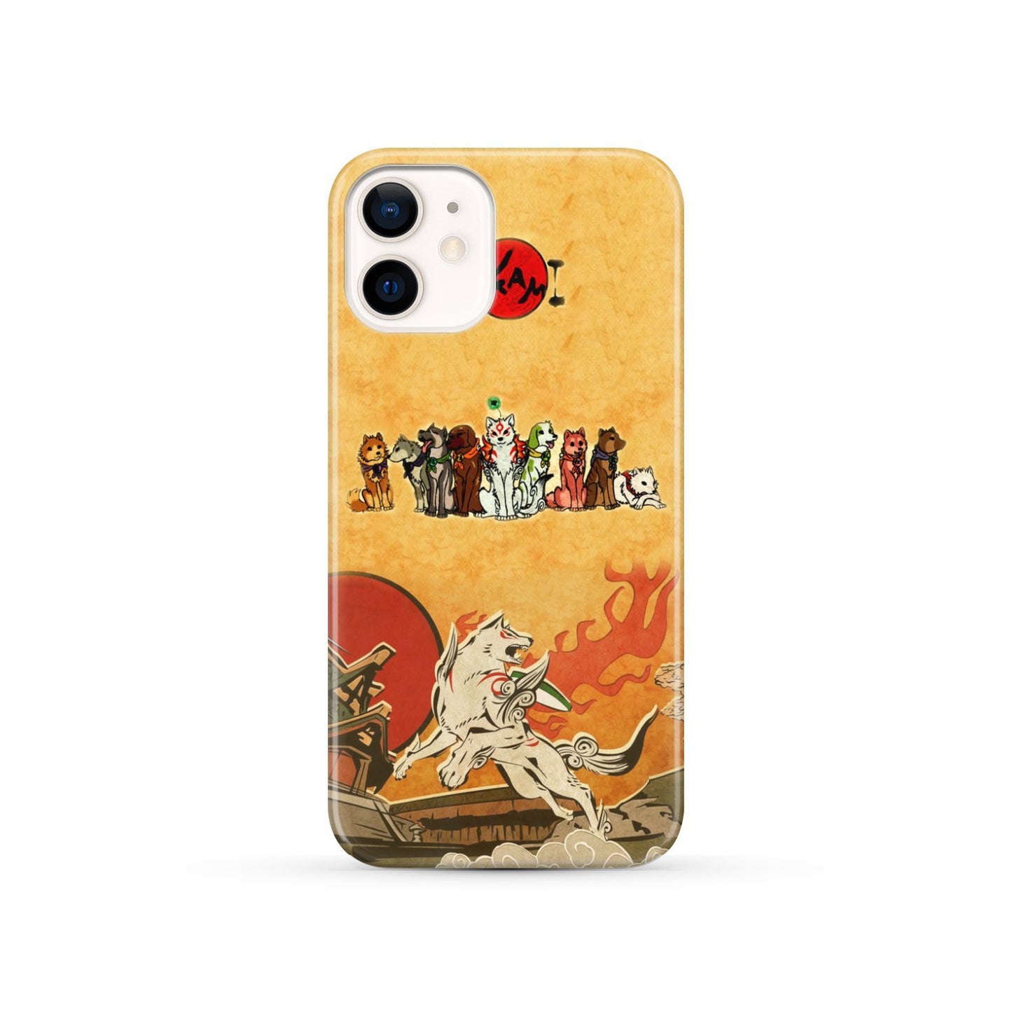 Okami and the Satomi Canine Warriors Phone Case iPhone 12