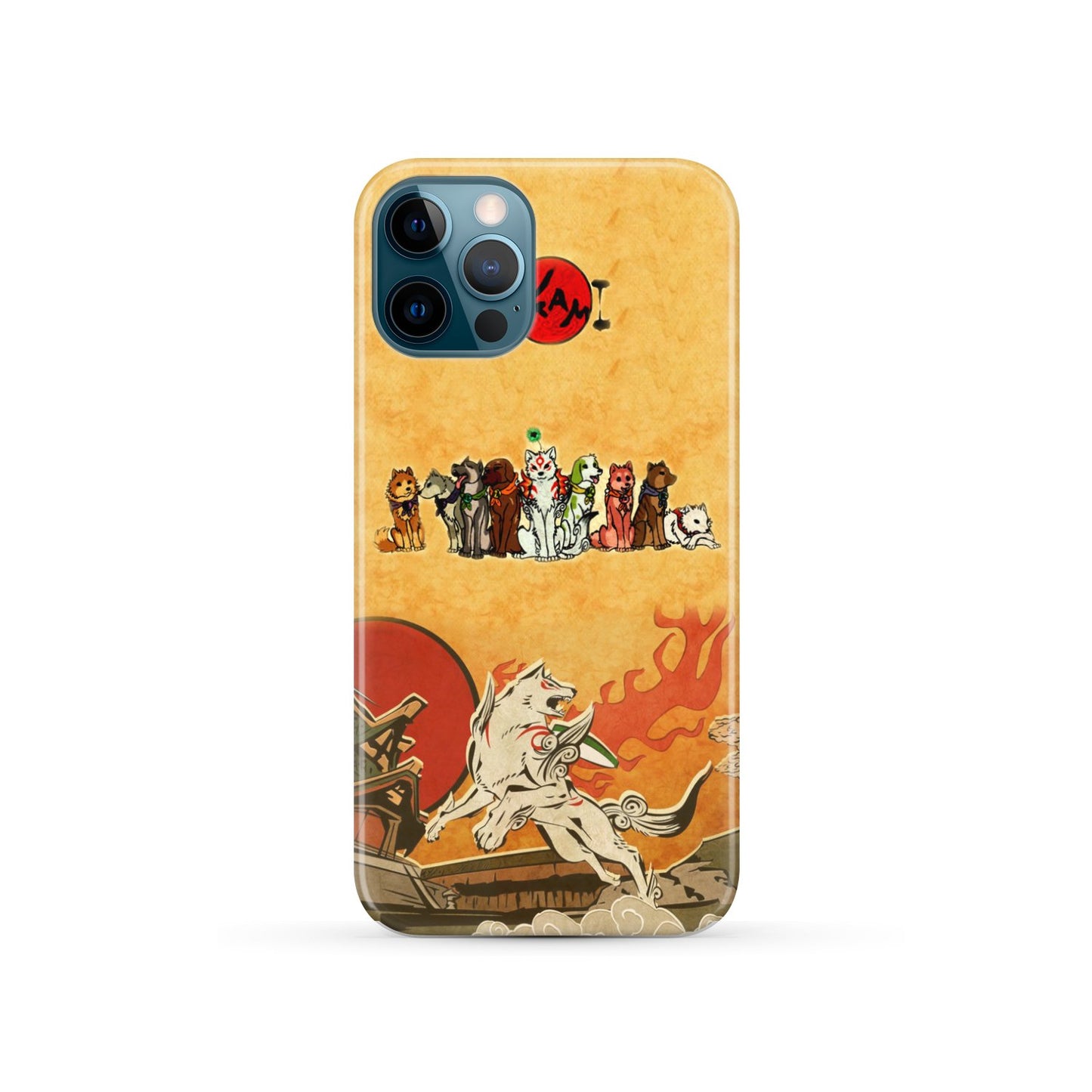 Okami and the Satomi Canine Warriors Phone Case iPhone 12 Pro