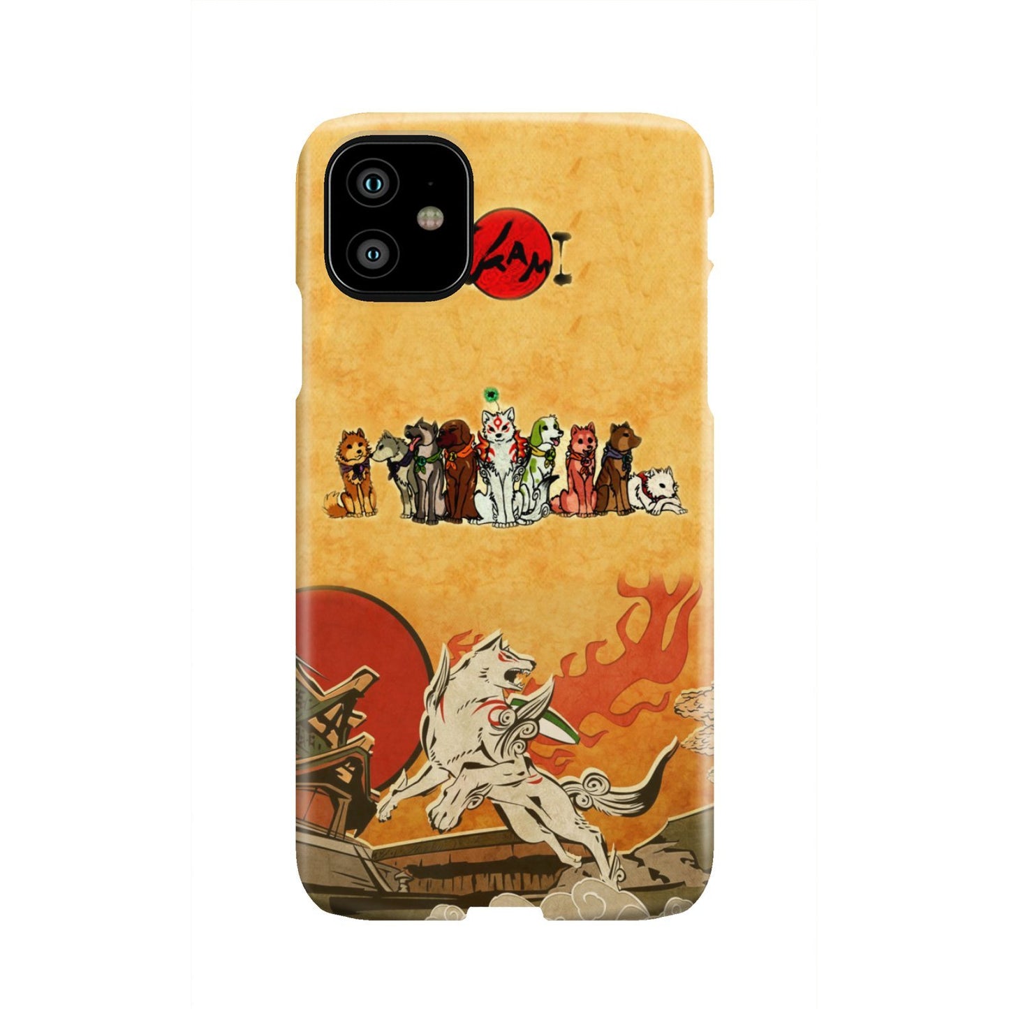 Okami and the Satomi Canine Warriors Phone Case iPhone 11