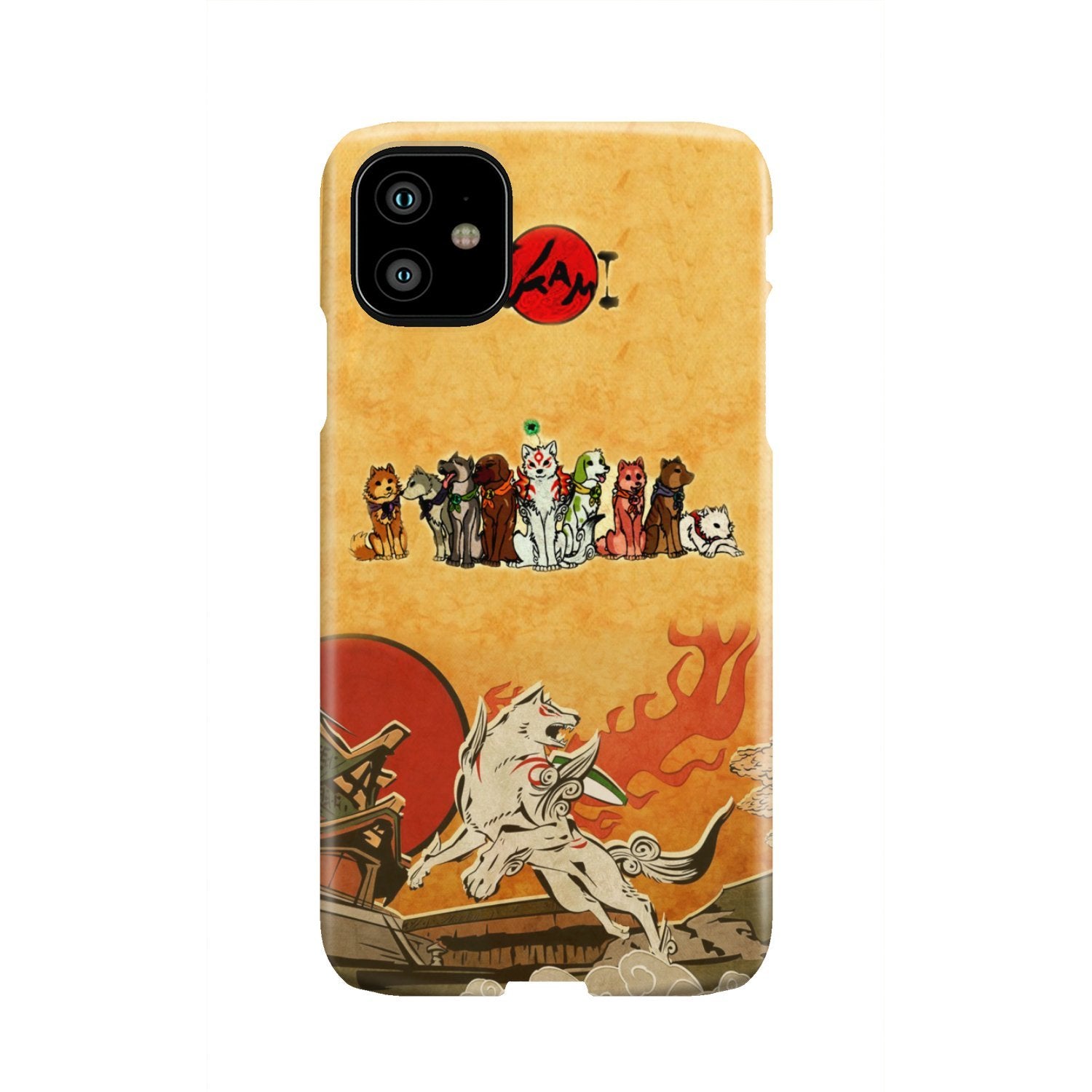Okami and the Satomi Canine Warriors Phone Case iPhone 11