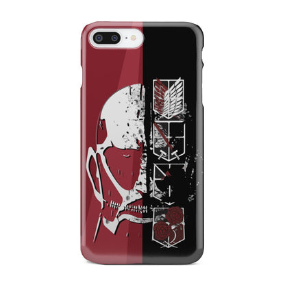 Attack On Titan Phone Case iPhone 8 Plus