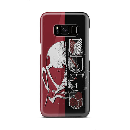 Attack On Titan Phone Case Samsung Galaxy S8