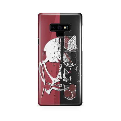 Attack On Titan Phone Case Samsung Galaxy Note 9