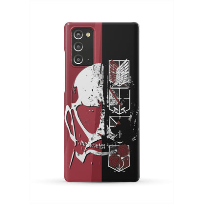 Attack On Titan Phone Case Samsung Galaxy Note 20