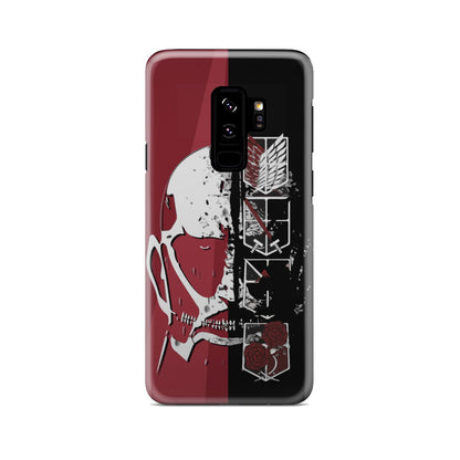 Attack On Titan Phone Case Samsung Galaxy S9 Plus