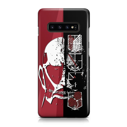 Attack On Titan Phone Case Samsung Galaxy S10