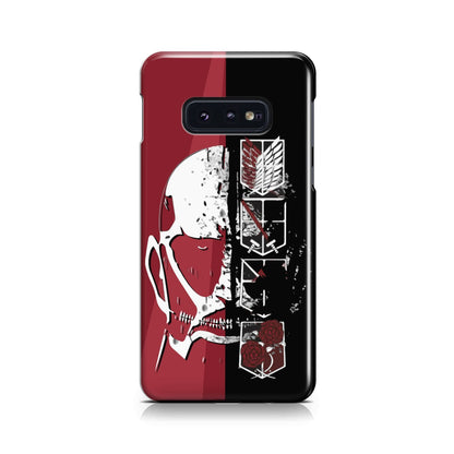 Attack On Titan Phone Case Samsung Galaxy S10e