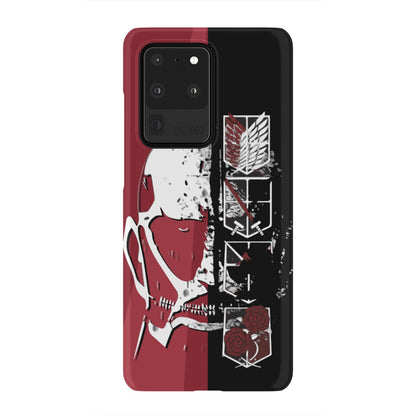 Attack On Titan Phone Case Samsung Galaxy S20 Ultra