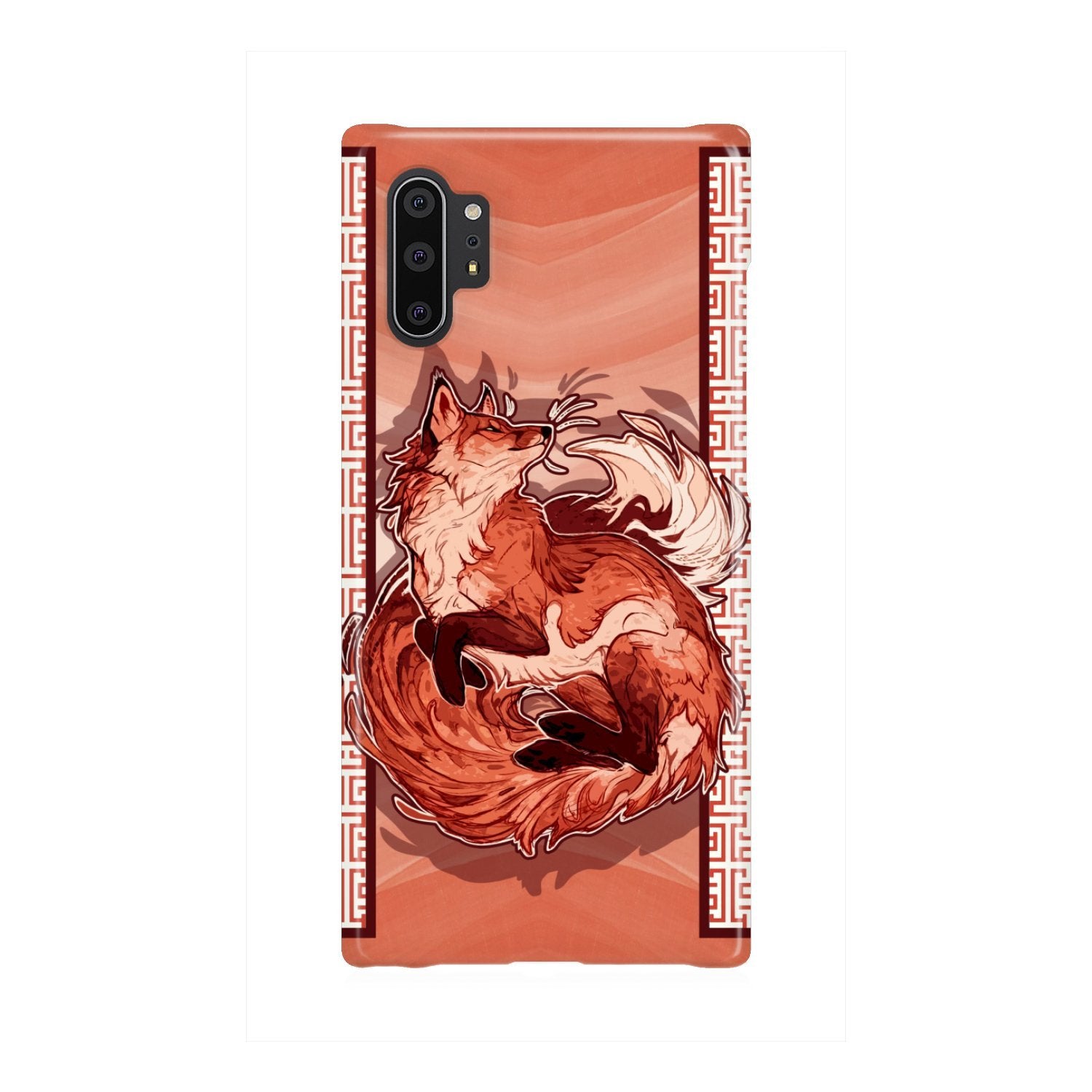 Aesthetic Fox Phone Case Samsung Galaxy Note 10 Plus