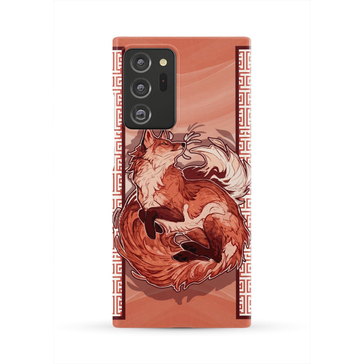 Aesthetic Fox Phone Case Samsung Galaxy Note 20 Ultra