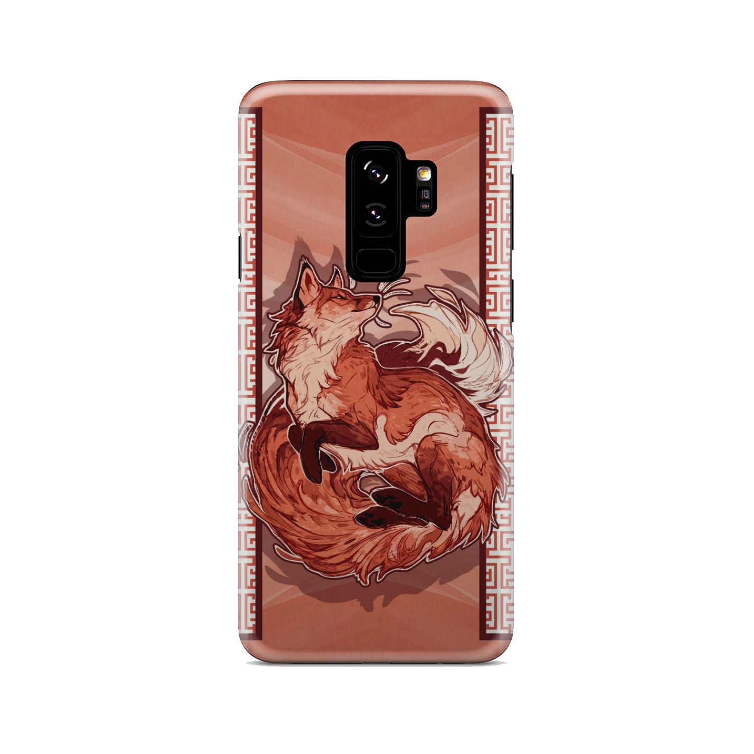 Aesthetic Fox Phone Case Samsung Galaxy S9 Plus
