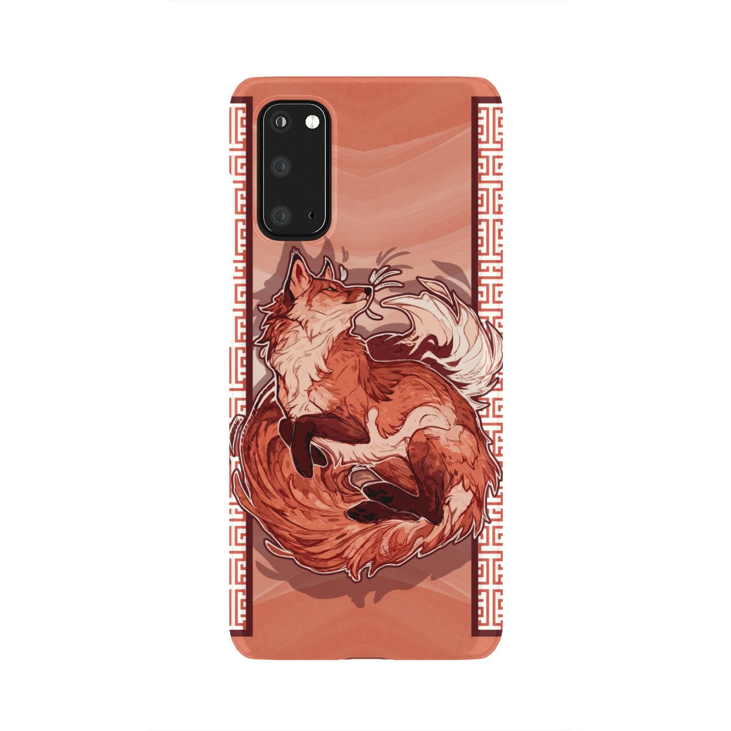 Aesthetic Fox Phone Case Samsung Galaxy S20
