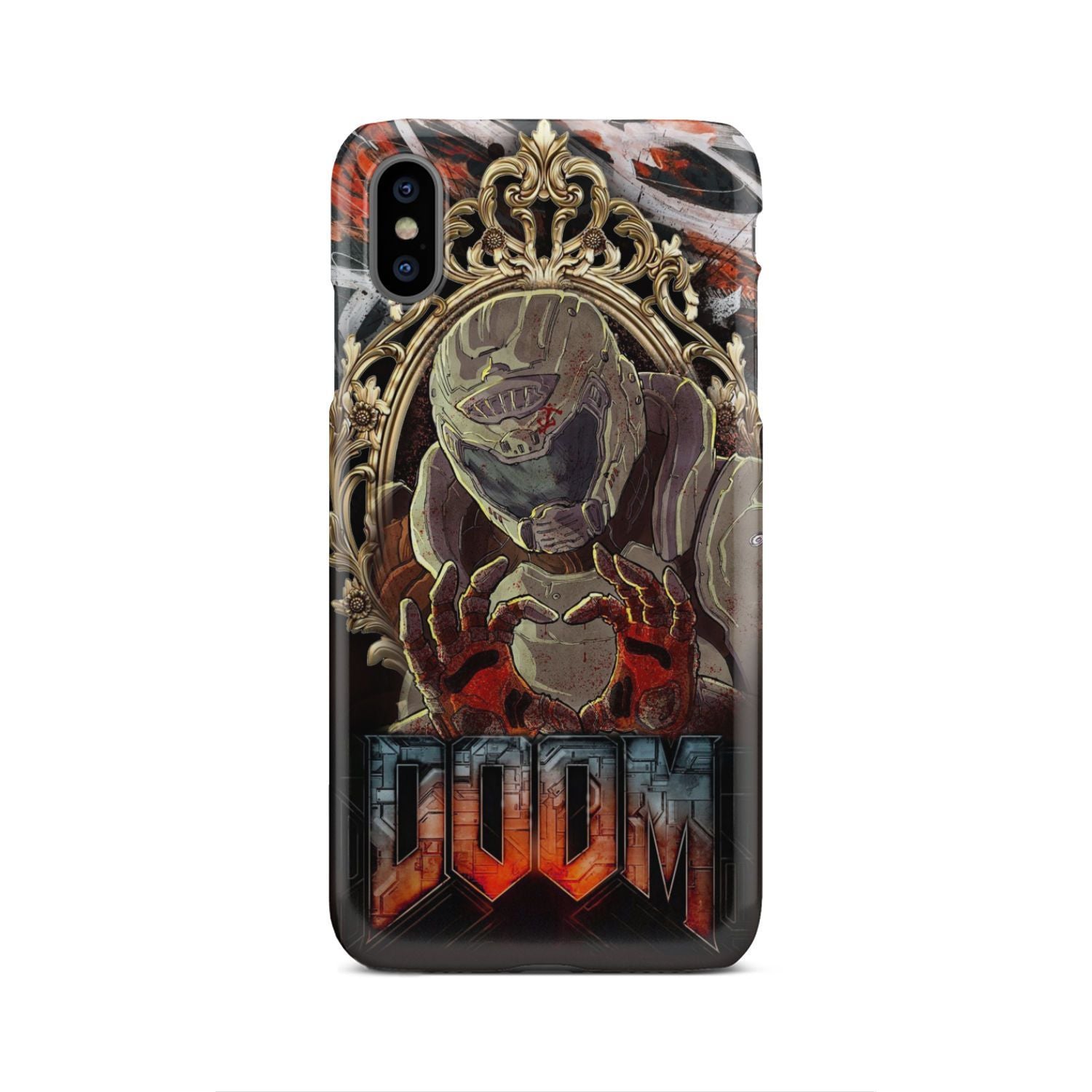 Doom Video Game Show Your Love Phone Case iPhone Xs Max