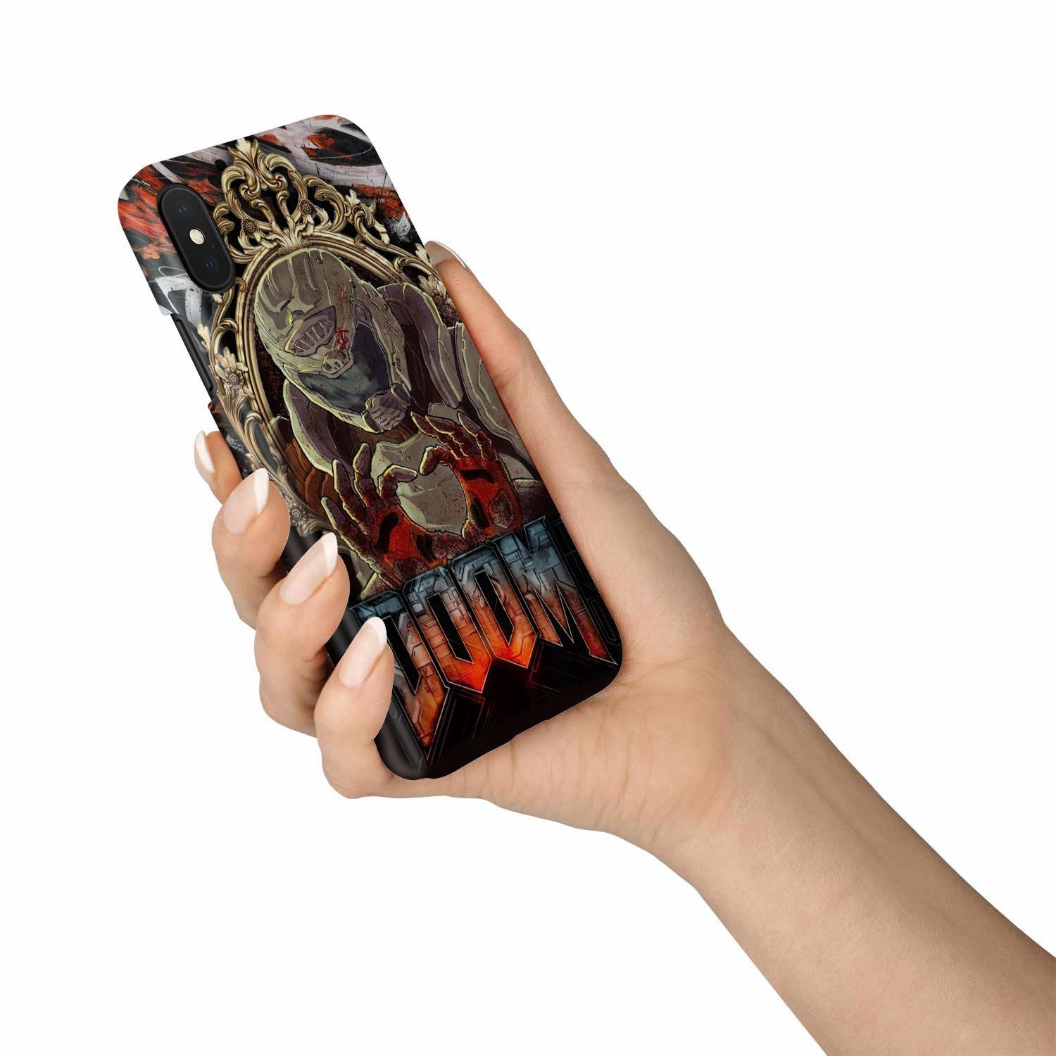 Doom Video Game Show Your Love Phone Case