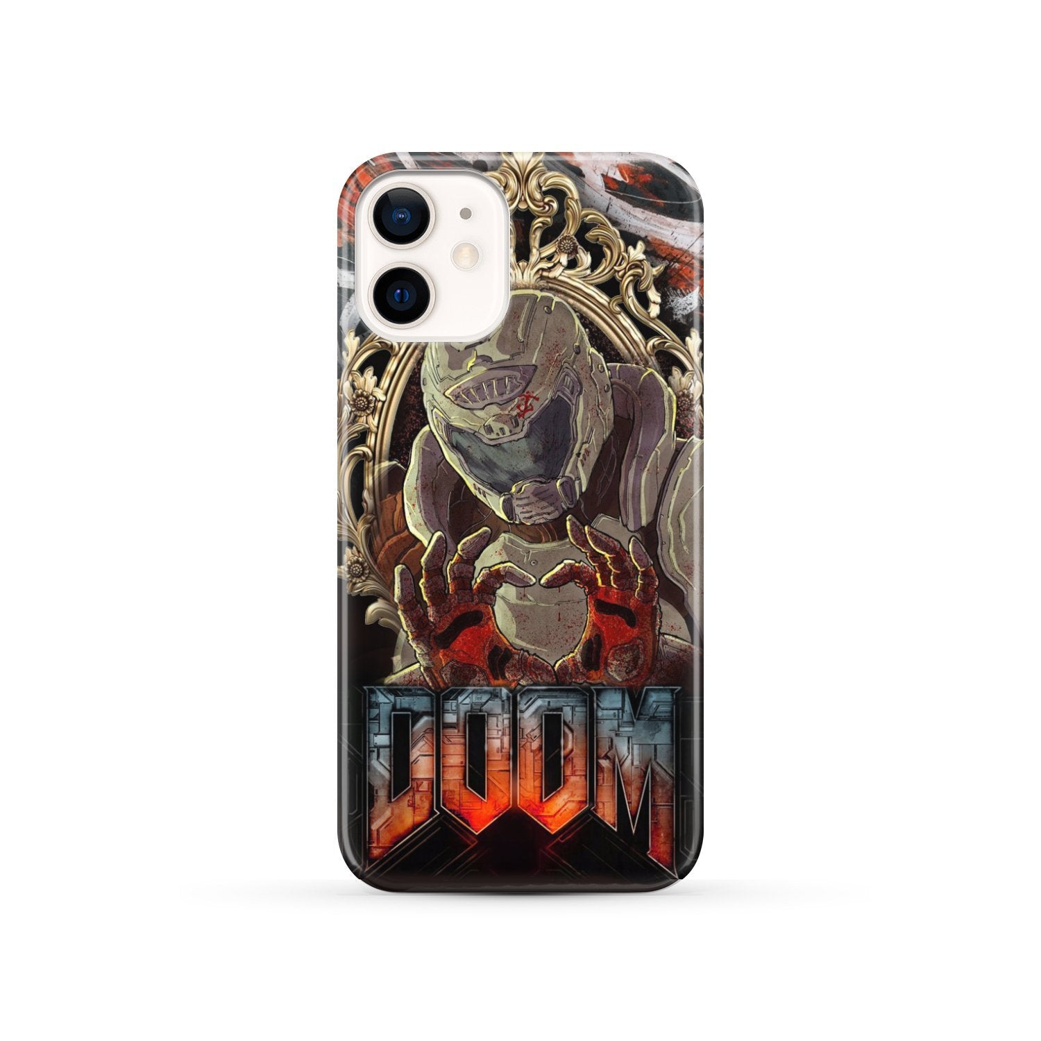 Doom Video Game Show Your Love Phone Case iPhone 12