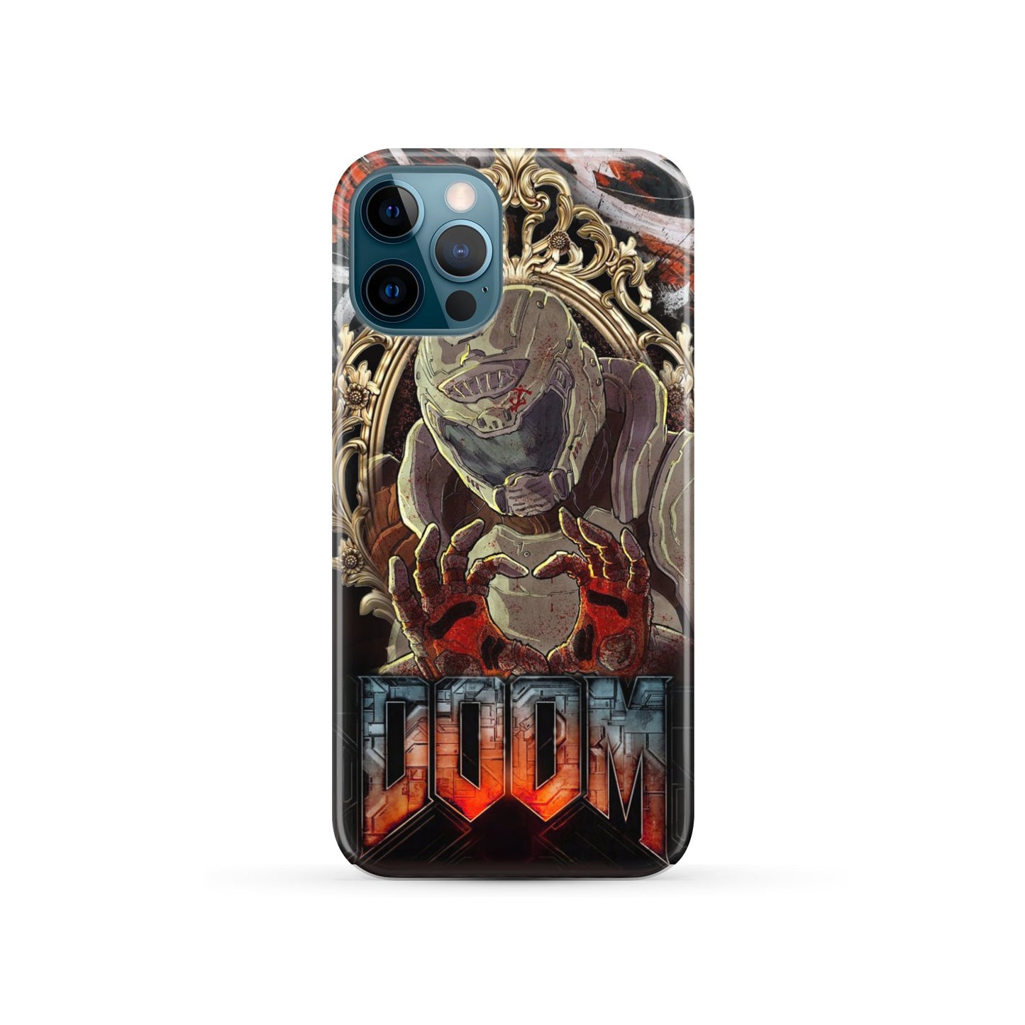 Doom Video Game Show Your Love Phone Case iPhone 12 Pro