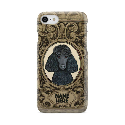Adorable Poodle Custom Name Phone Case iPhone 8