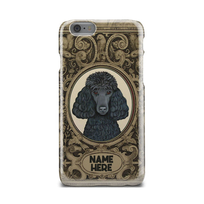 Adorable Poodle Custom Name Phone Case iPhone 6