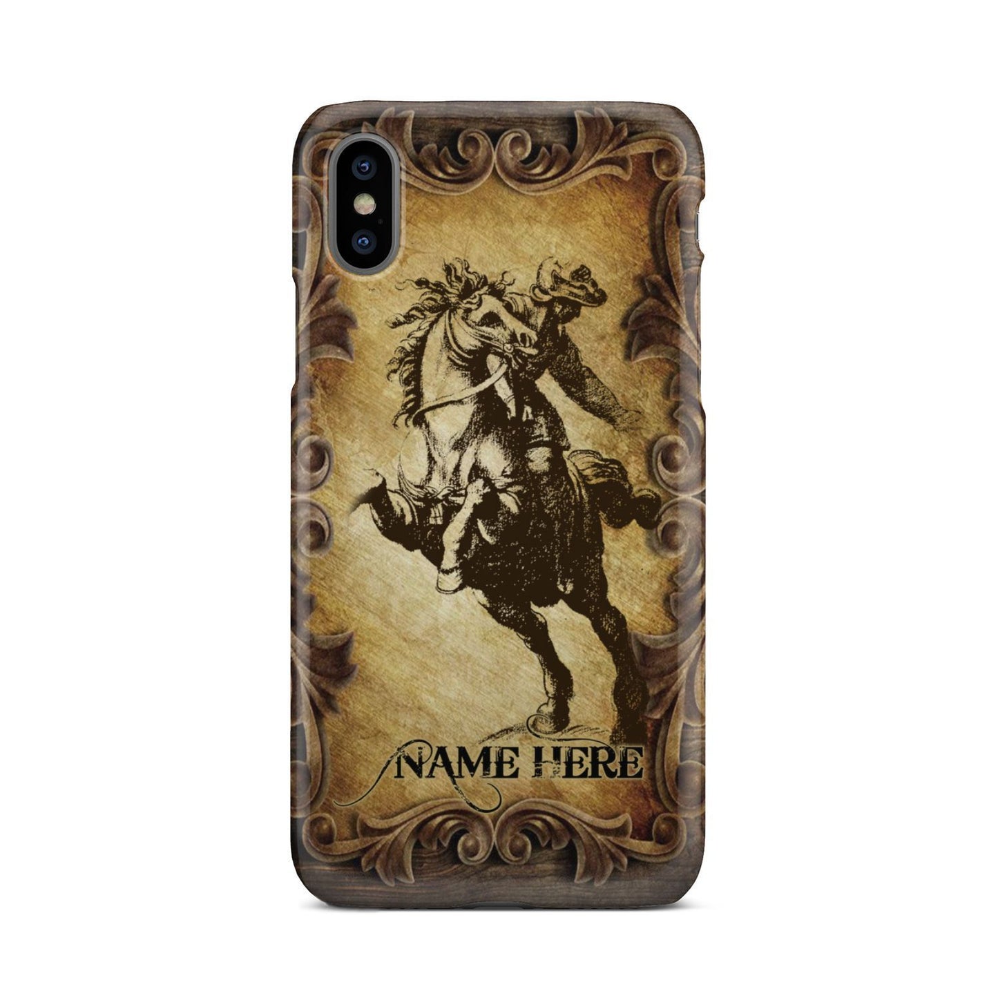 Horse Riding Custom Phone Case iPhone Xs