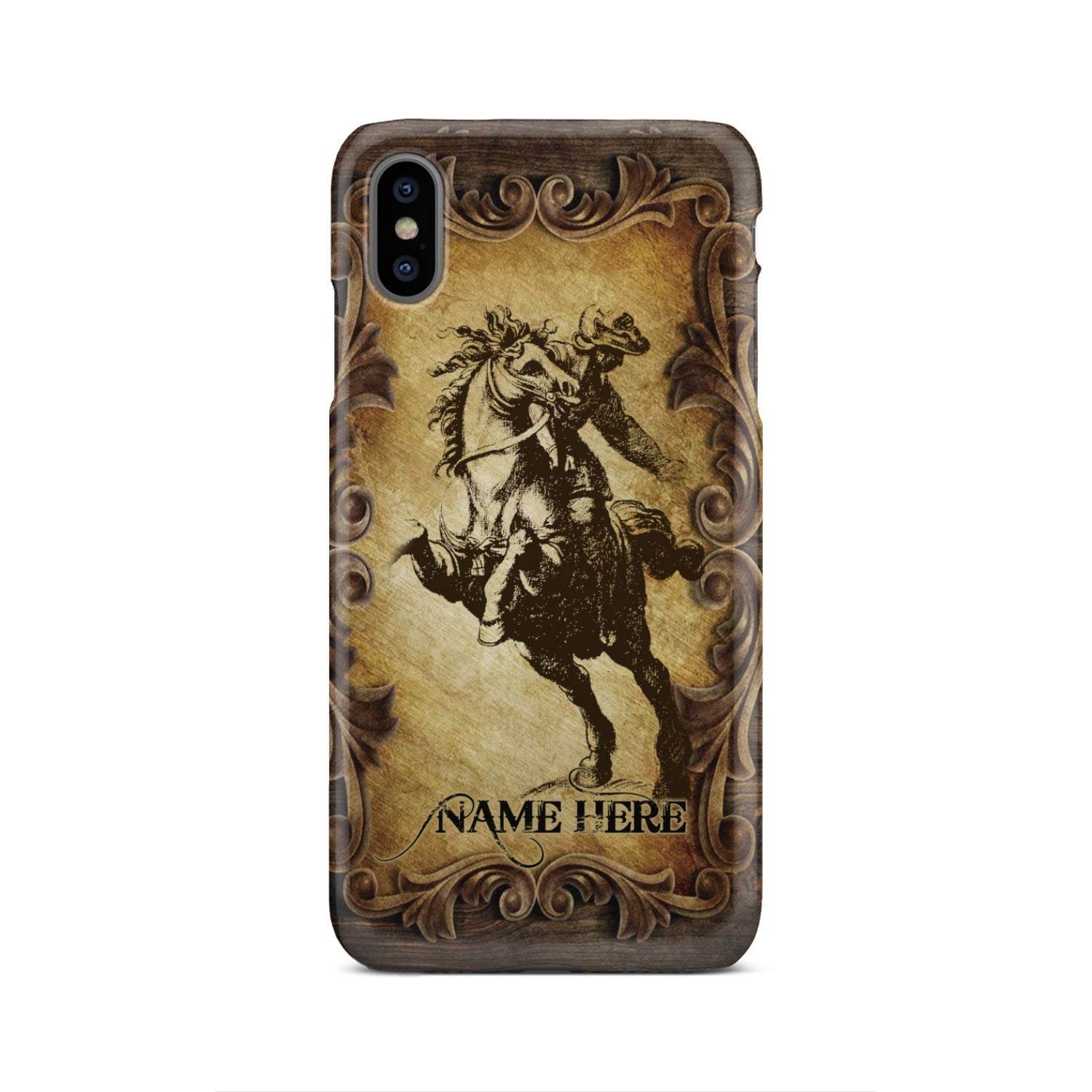Horse Riding Custom Phone Case iPhone Xs Max