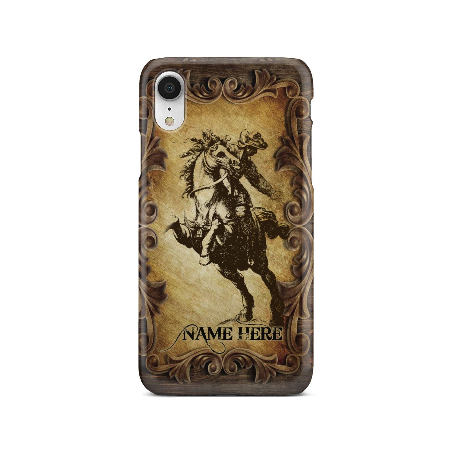 Horse Riding Custom Phone Case iPhone Xr