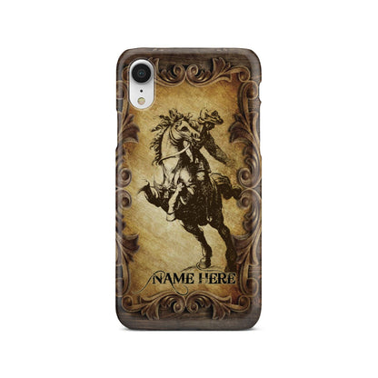 Horse Riding Custom Phone Case iPhone Xr