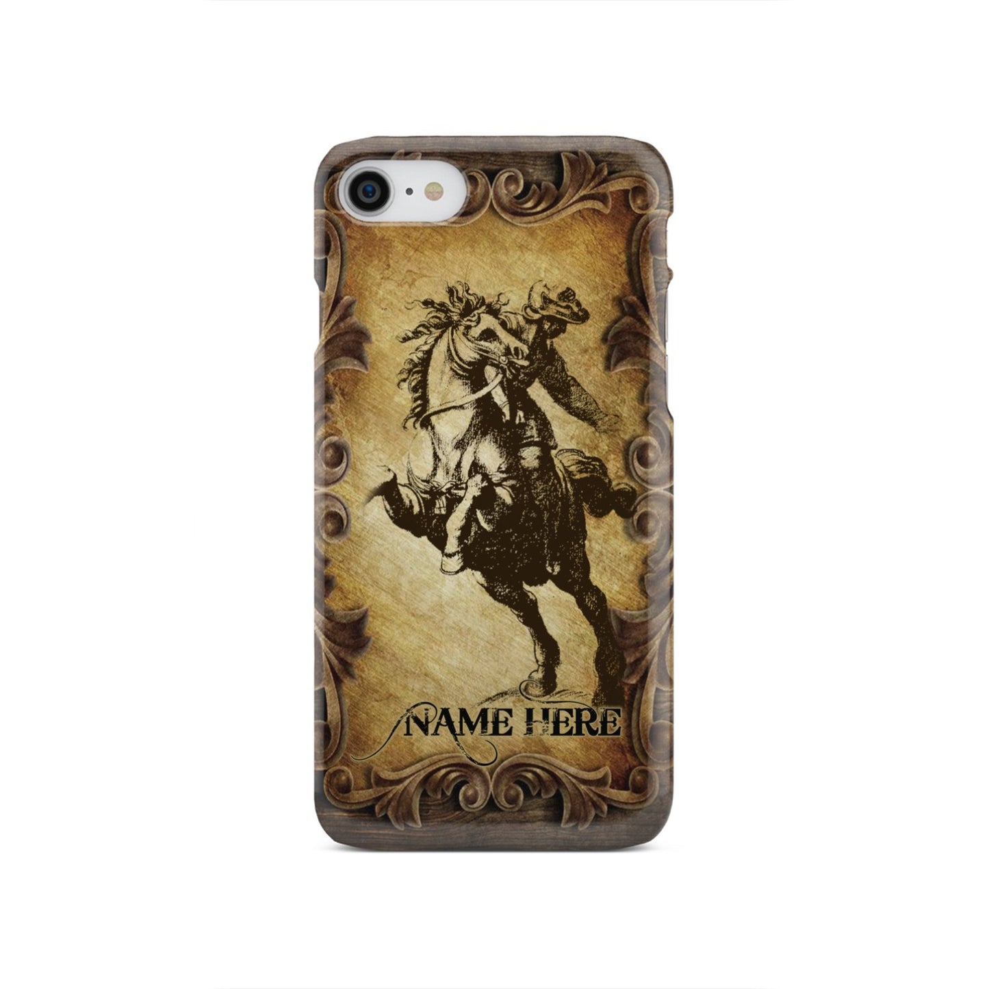 Horse Riding Custom Phone Case iPhone SE 2020