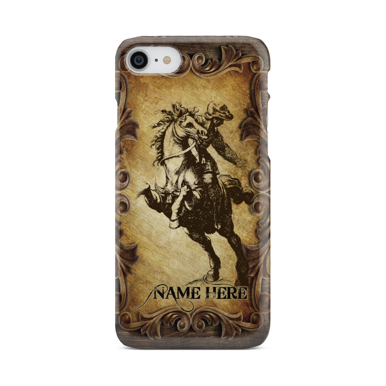 Horse Riding Custom Phone Case iPhone 8