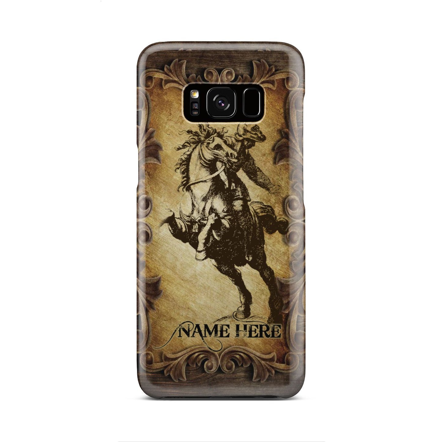 Horse Riding Custom Phone Case Samsung Galaxy S8