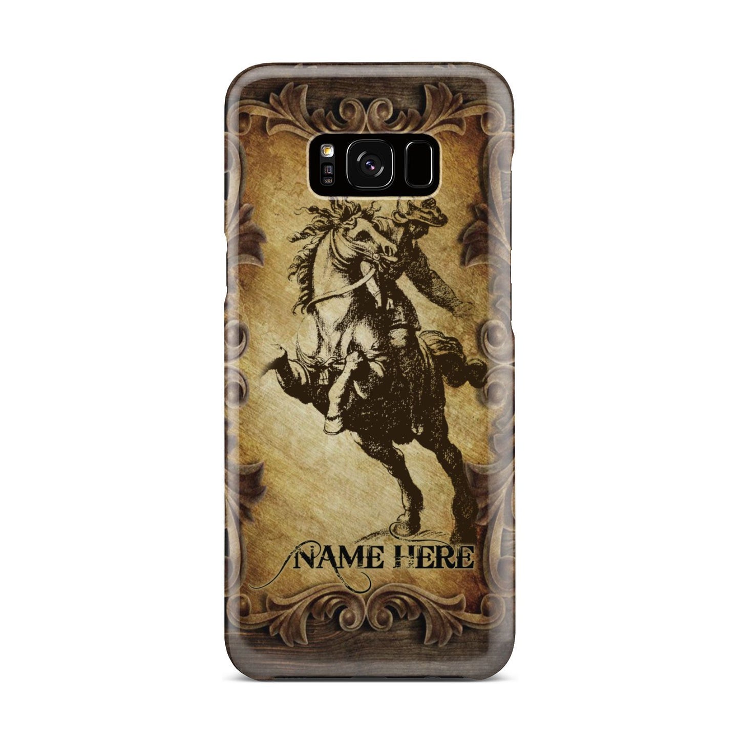 Horse Riding Custom Phone Case Samsung Galaxy S8 Plus