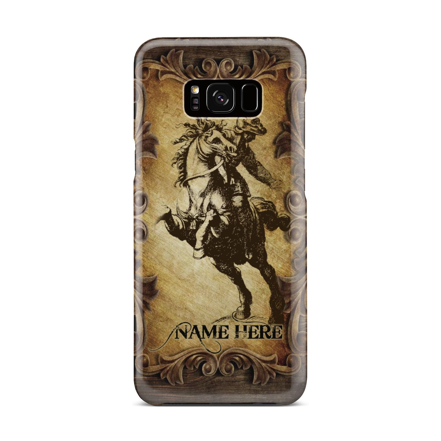 Horse Riding Custom Phone Case Samsung Galaxy S8 Plus