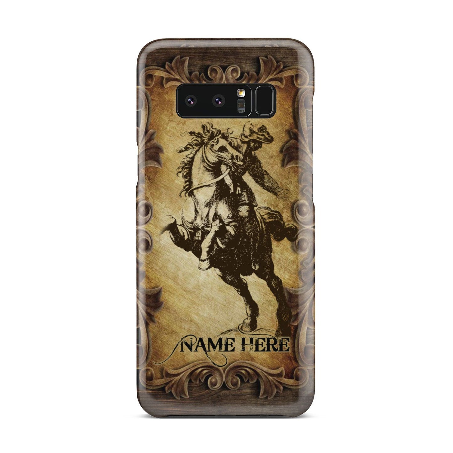 Horse Riding Custom Phone Case Samsung Galaxy Note 8