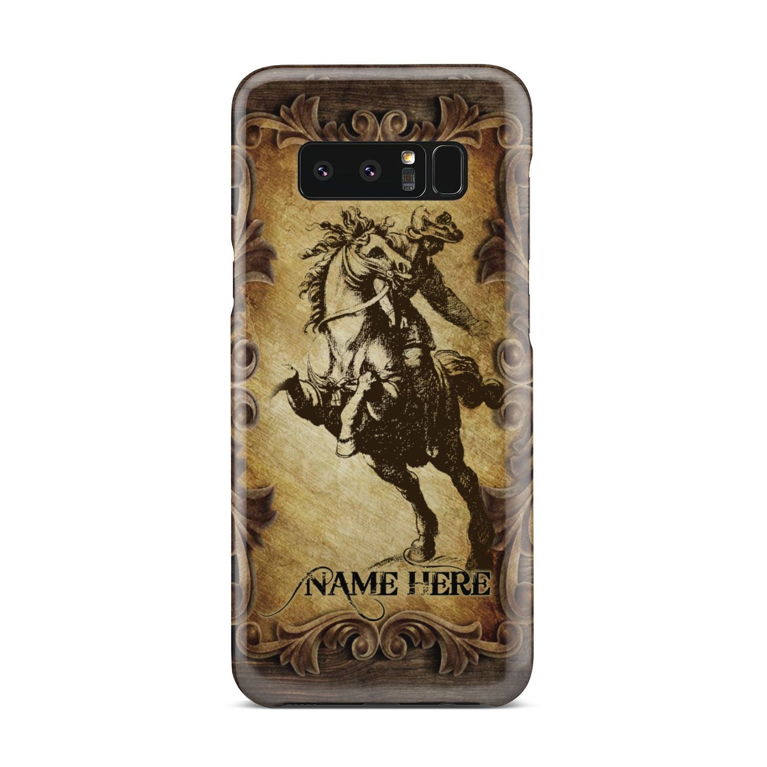 Horse Riding Custom Phone Case Samsung Galaxy Note 8