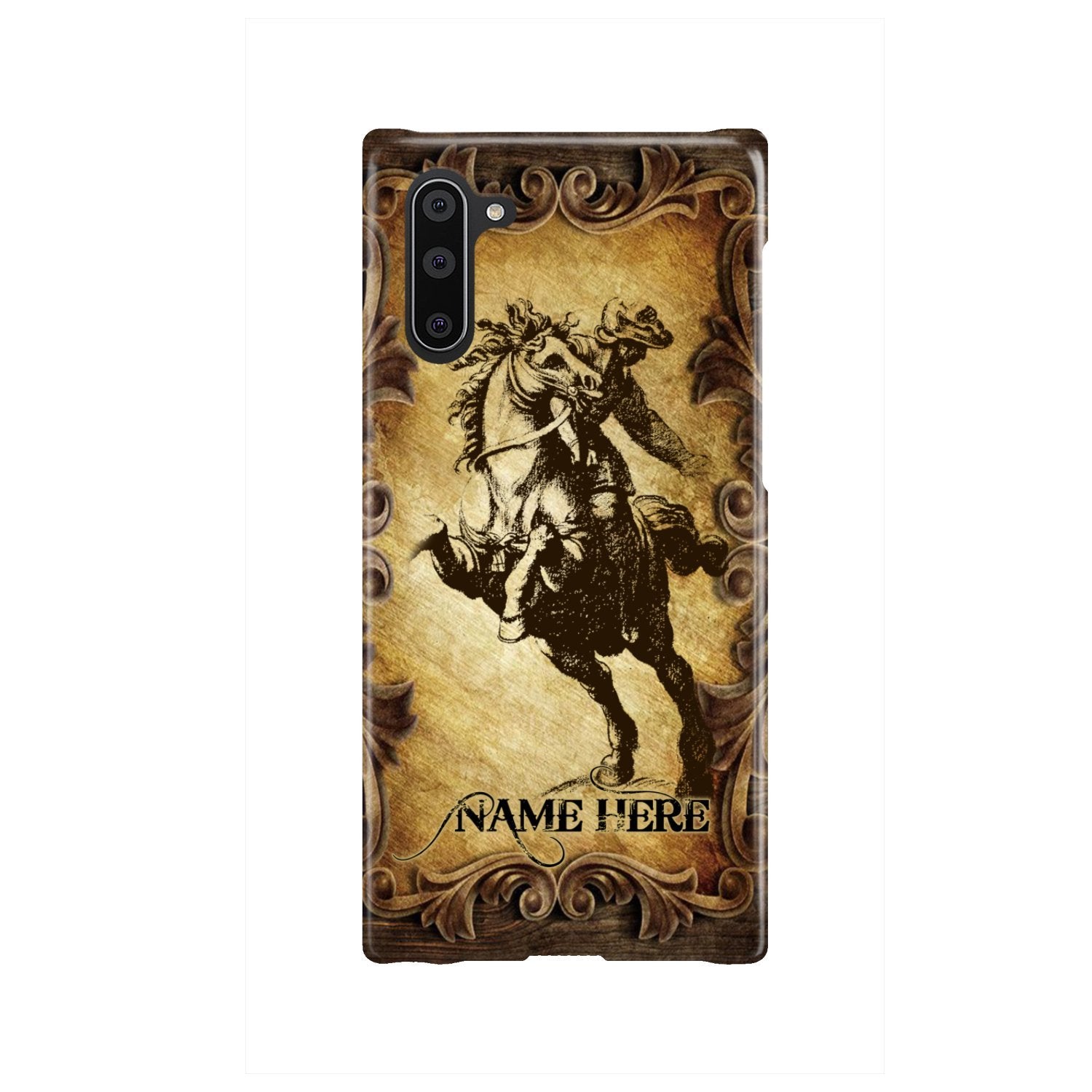 Horse Riding Custom Phone Case Samsung Galaxy Note 10