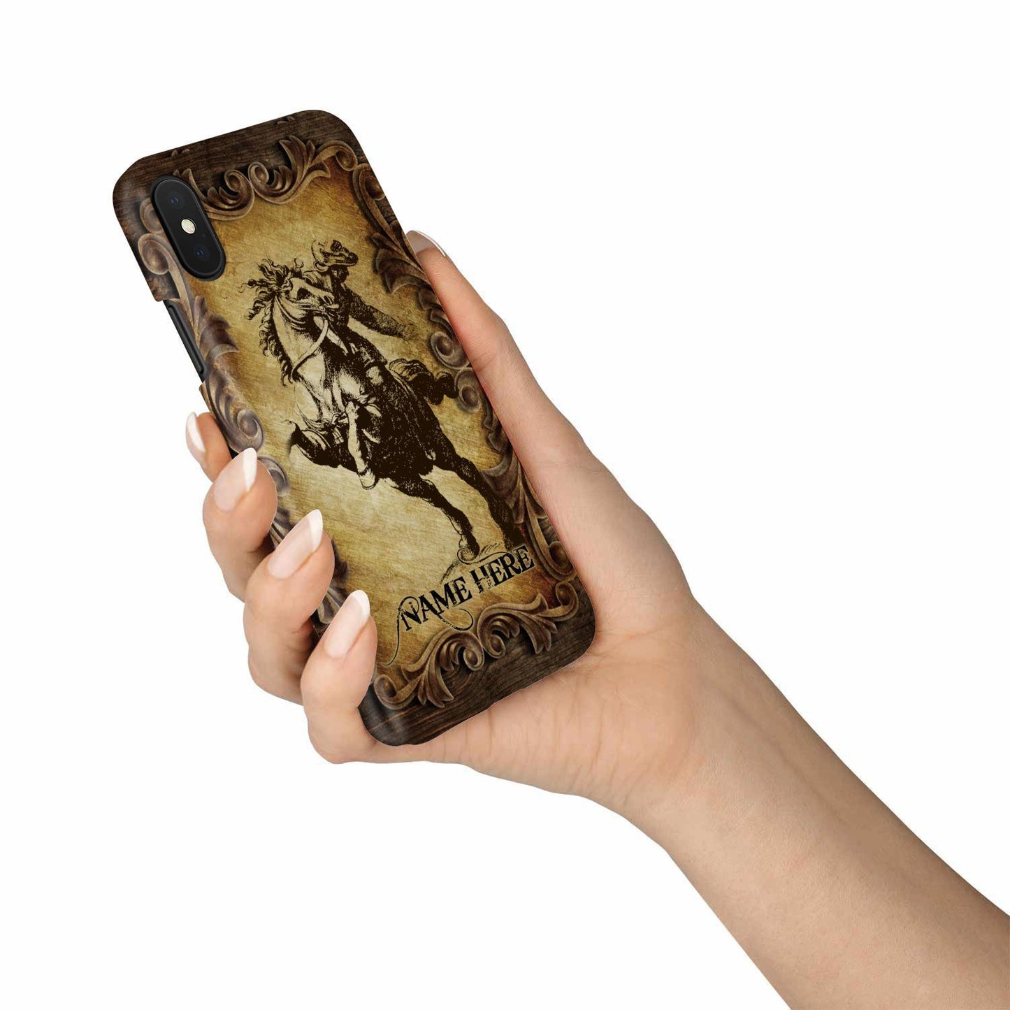 Horse Riding Custom Phone Case