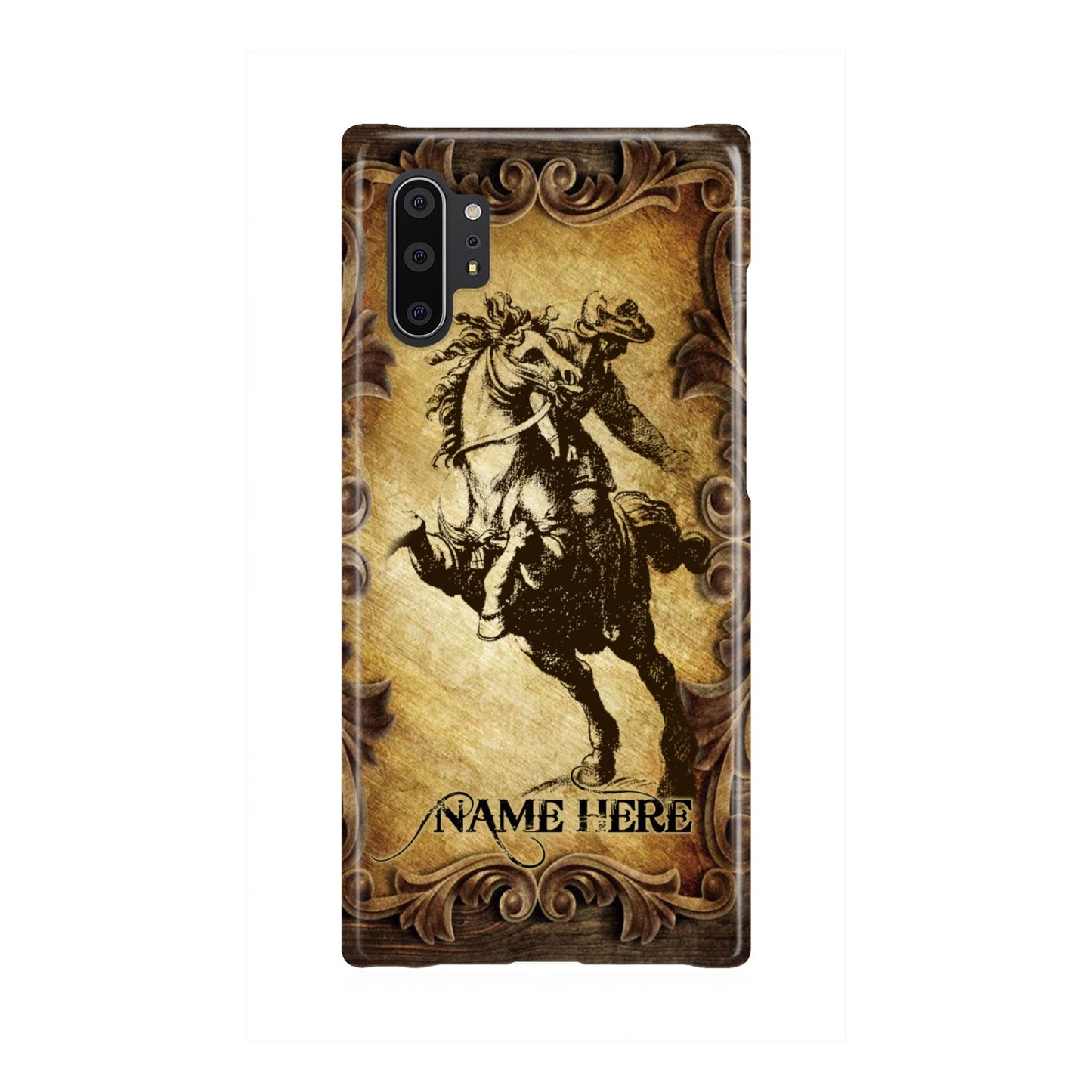 Horse Riding Custom Phone Case Samsung Galaxy Note 10 Plus