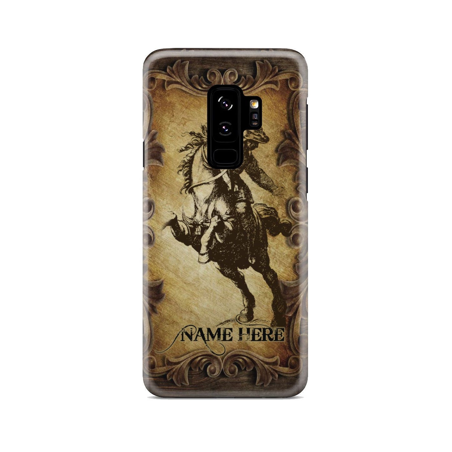 Horse Riding Custom Phone Case Samsung Galaxy S9 Plus